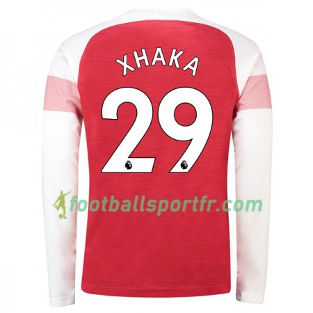 Tenue Arsenal Xhaka 29 Domicile 2018-2019 Maillot de Foot ML